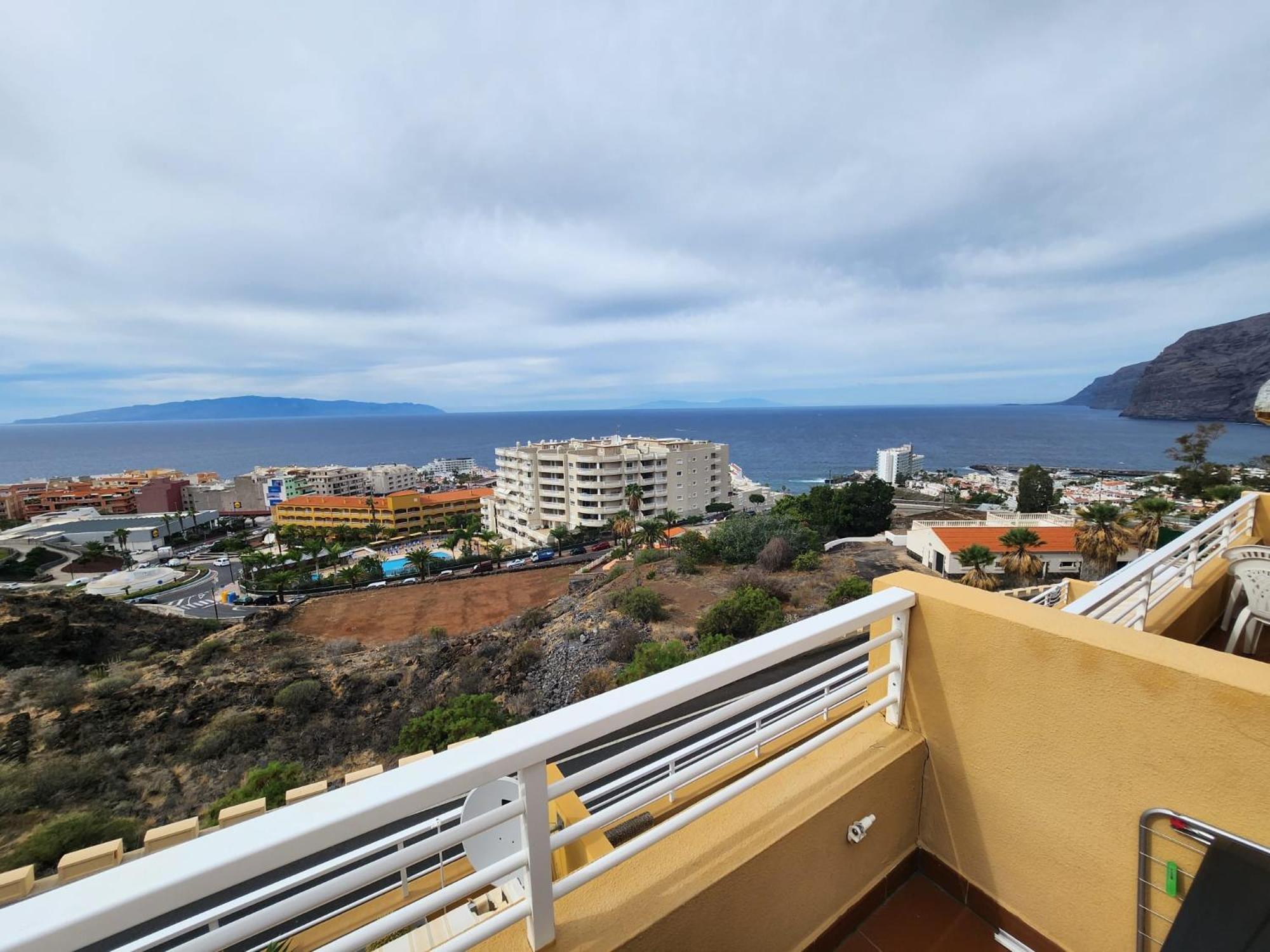 Apartamento Los Gigantes,Huge Terrace,Sea View,Air Conditioning Puerto de Santiago  Exterior foto
